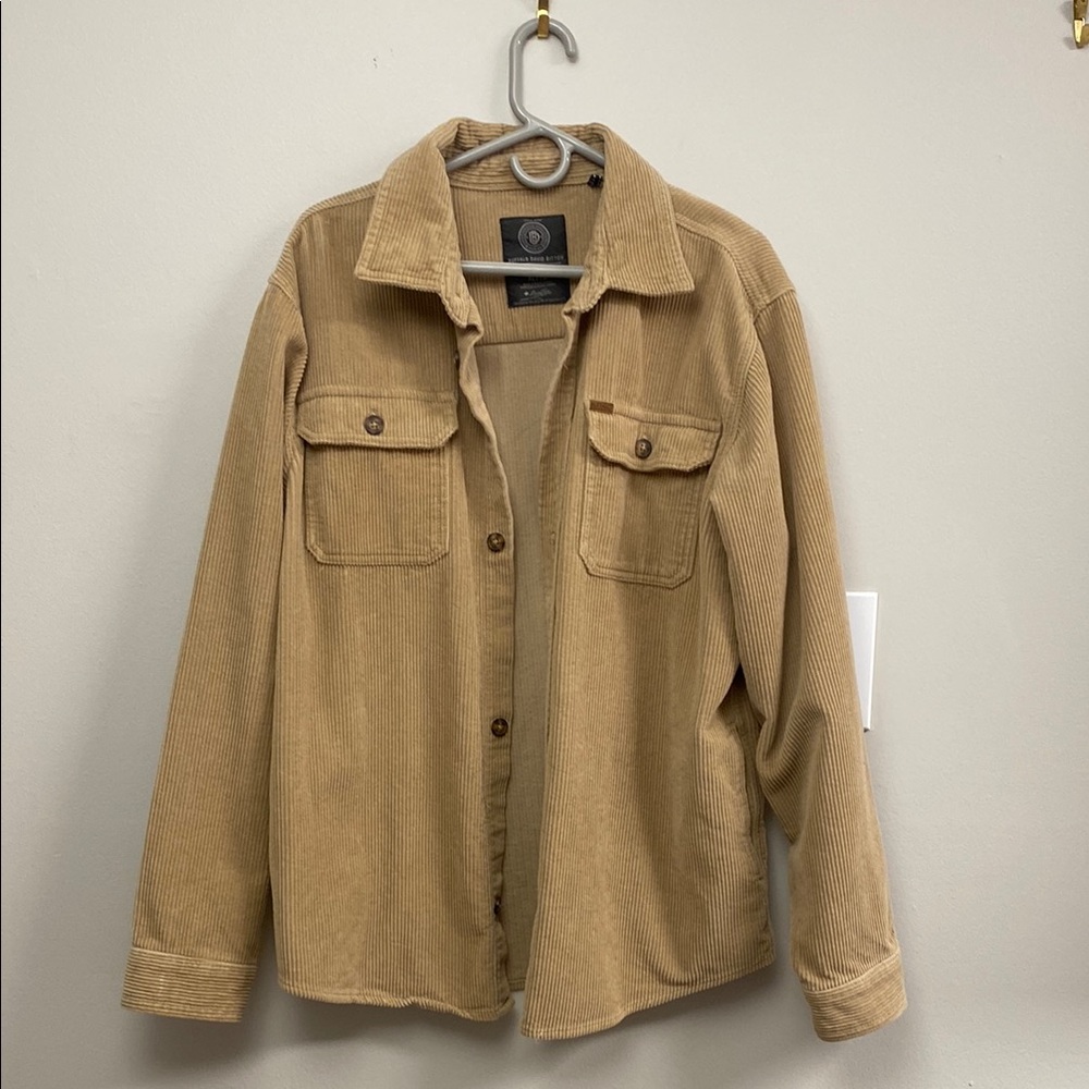 Buffalo David Bitton Light Brown Corduroy Jacket